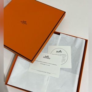 Hermes Silk Scarf  New